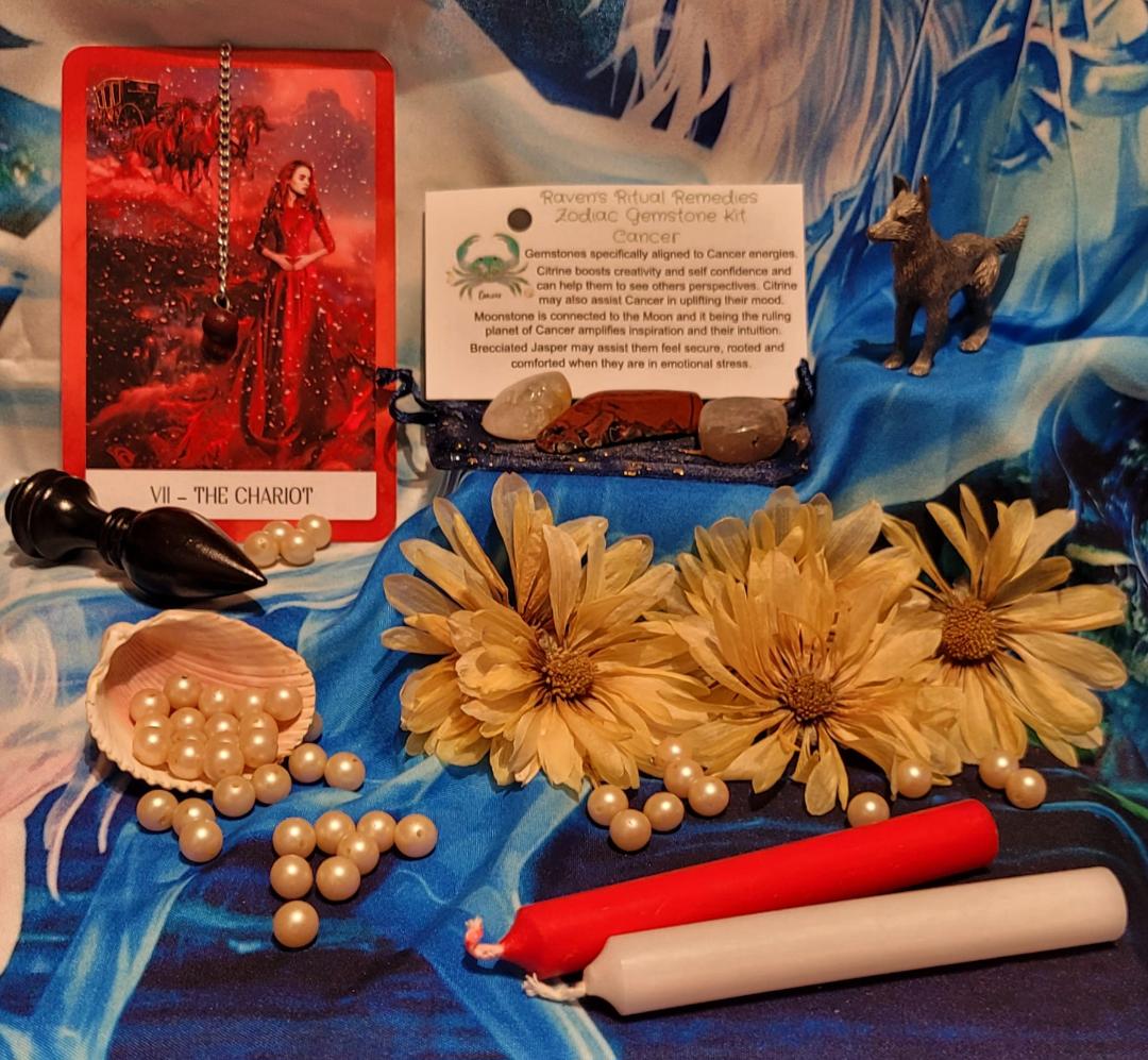 CANCER ZODIAC GEMSTONE KIT