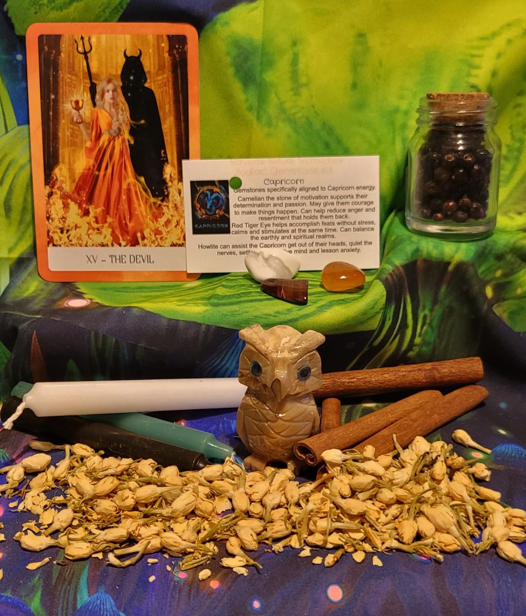 CAPRICORN ZODIAC GEMSTONE KIT