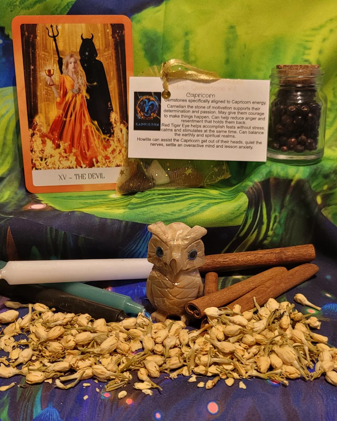 CAPRICORN ZODIAC GEMSTONE KIT