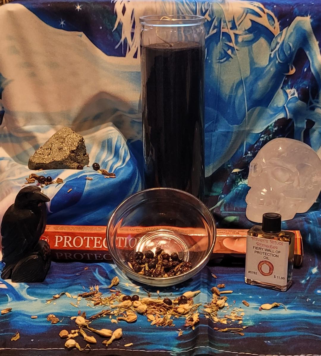 FIERY WALL OF PROTECTION OIL