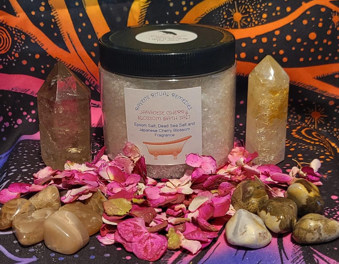 JAPANESE CHERRY BLOSSOM BATH SALT