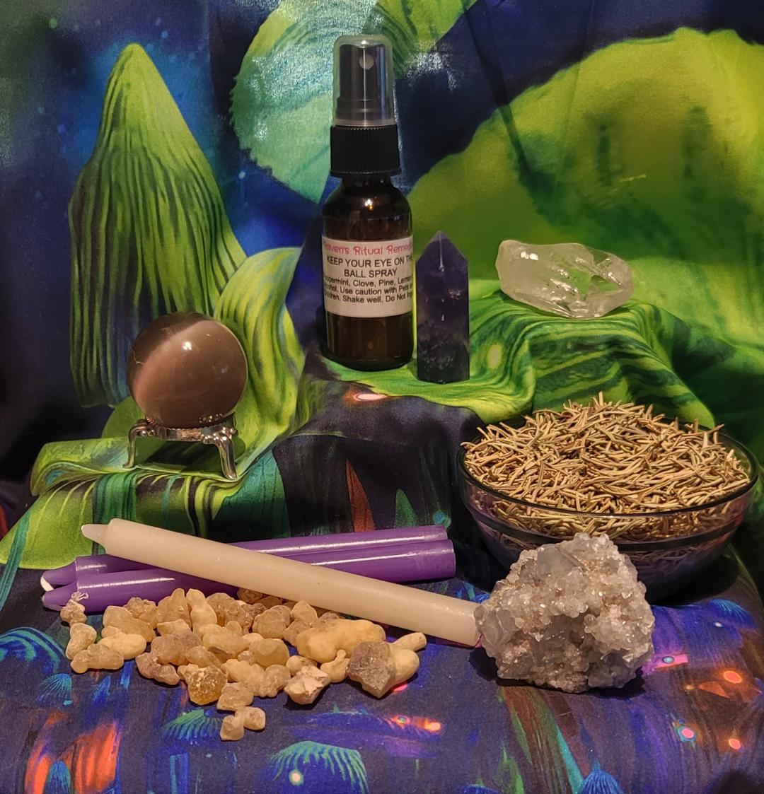 KEEP YOUR EYE ON THE BALL AROMATHERAPY SPRAY