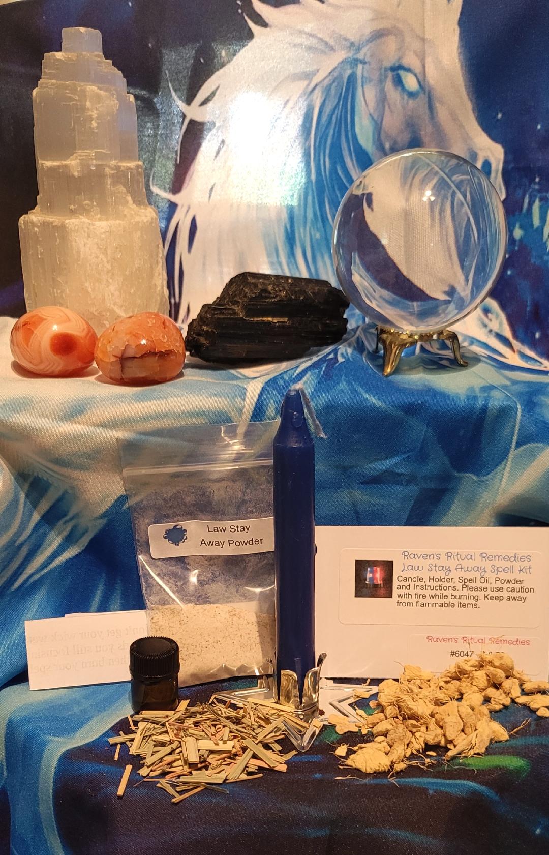 LAW STAY AWAY SPELL KIT