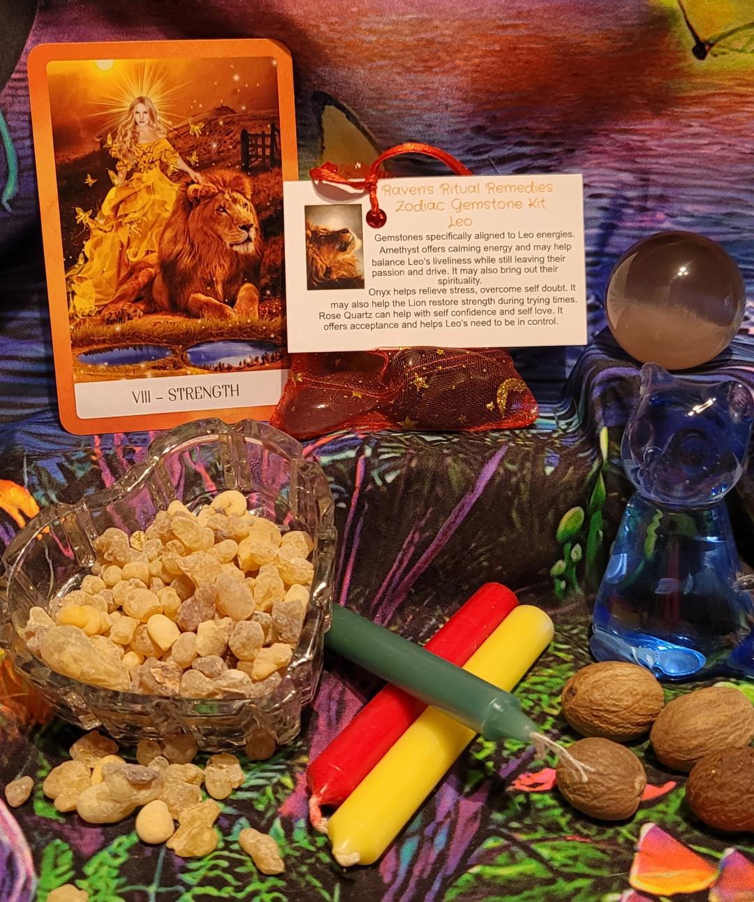 LEO ZODIAC GEMSTOME KIT