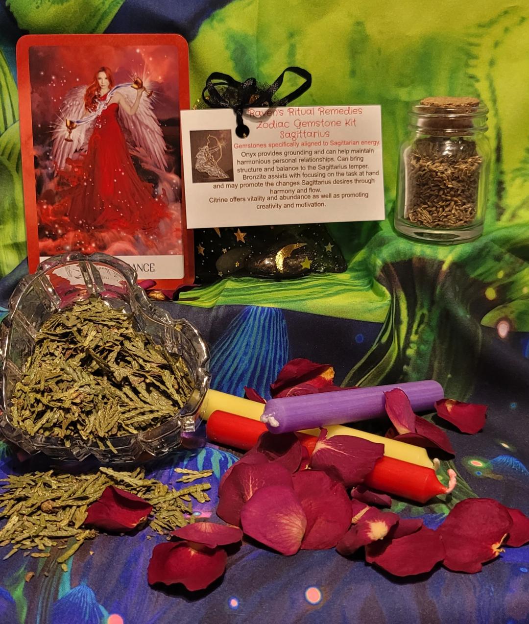 SAGITTARIUS ZODIAC GEMSTONE KIT