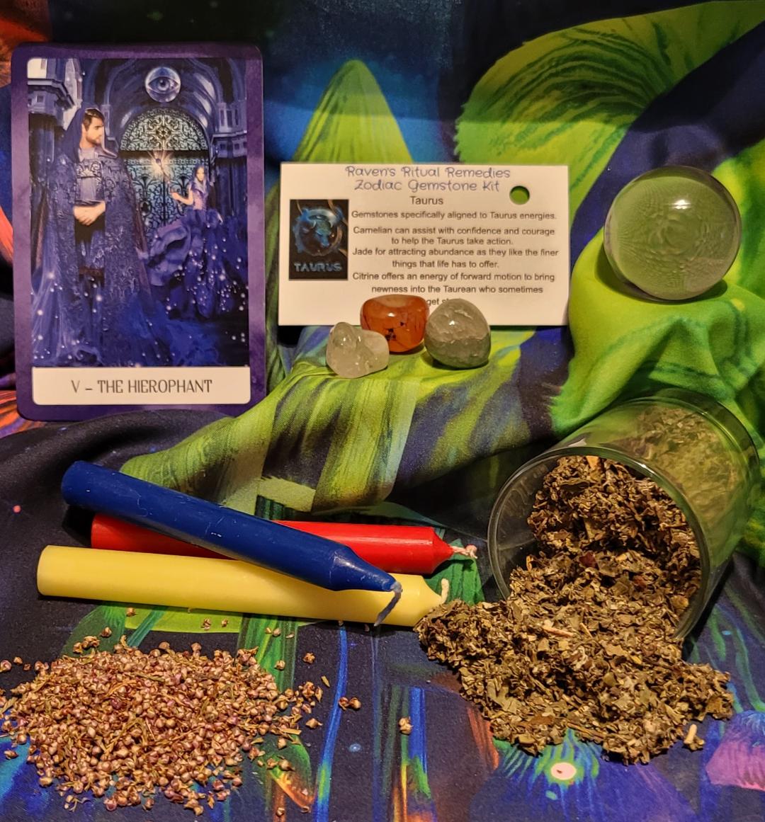TAURUS ZODIAC GEMSTONE KIT