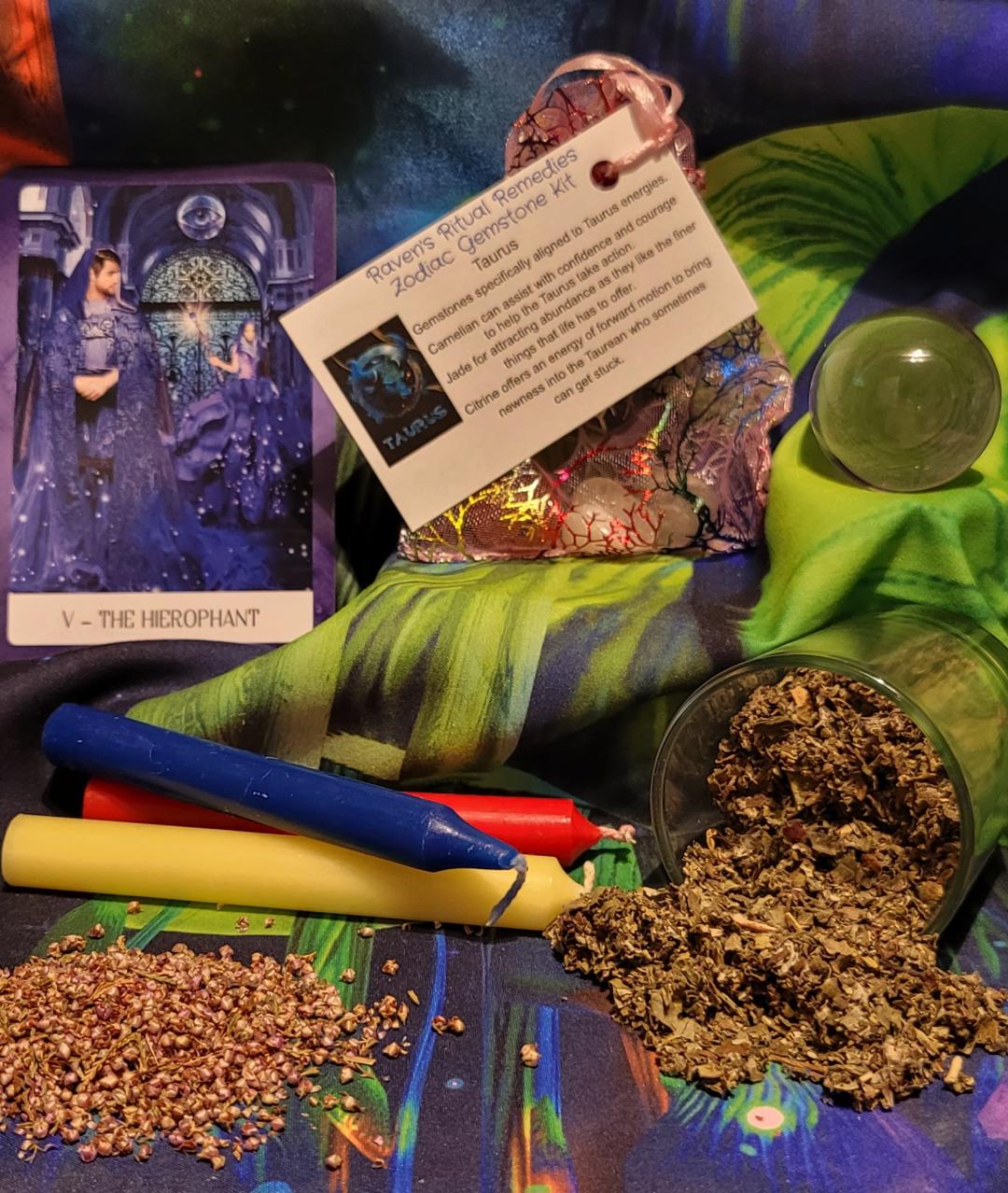 TAURUS ZODIAC GEMSTONE KIT