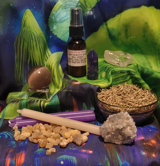 KEEP YOUR EYE ON THE BALL AROMATHERAPY SPRAY