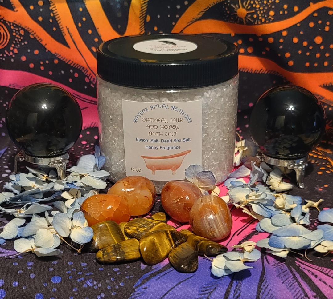 OATMEAL MILK AND HONEY BATH SALT