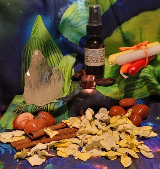 PUT A SPRING IN YOUR STEP AROMATHERAPY SPRAY