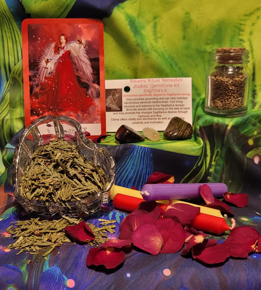 SAGITTARIUS ZODIAC GEMSTONE KIT
