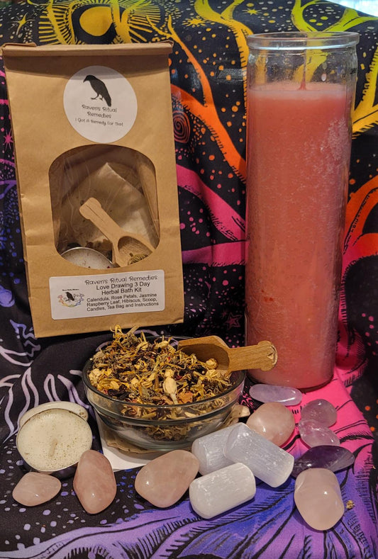 LOVE DRAWING HERBAL BATH KIT