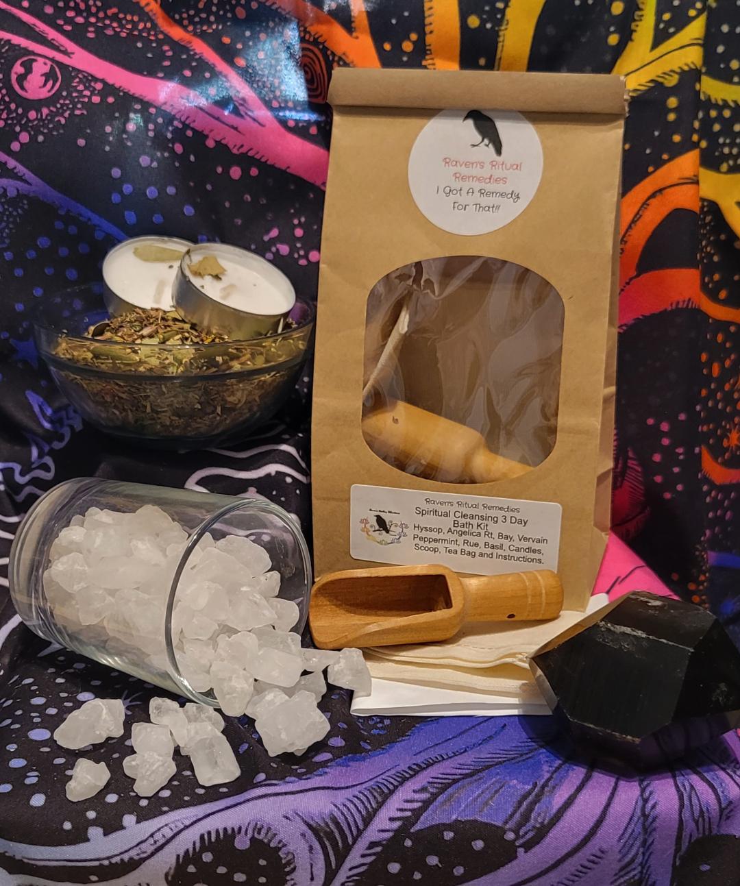 SPIRITUAL CLEANSING  HERBAL BATH KIT